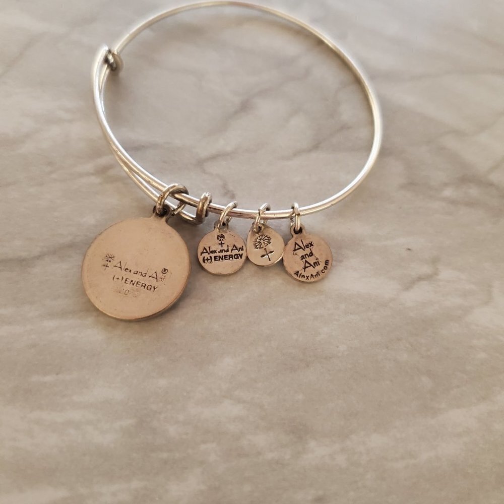 ⚔ Alex and Ani Seven Swords Silver Expandable Bracelet ⚔ - Picture 3 of 5